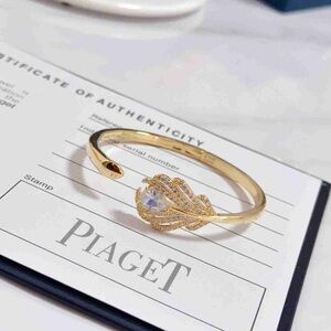 Piaget Gold Bracelet with Crystal Accent